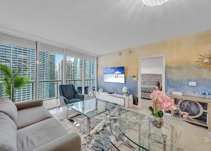 Icon Brickell 32Nd Fl Condo With Bay & City Views 5 Star Spa Access